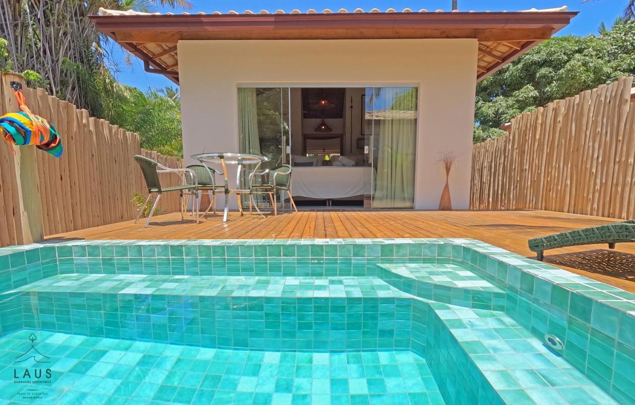 Laus Bangalos Experience - Piscina Privativa - Praia De Algodoes - Peninsula De Marau - Bahia Praia dos Algodoes 外观 照片