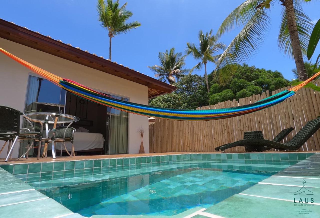 Laus Bangalos Experience - Piscina Privativa - Praia De Algodoes - Peninsula De Marau - Bahia Praia dos Algodoes 外观 照片