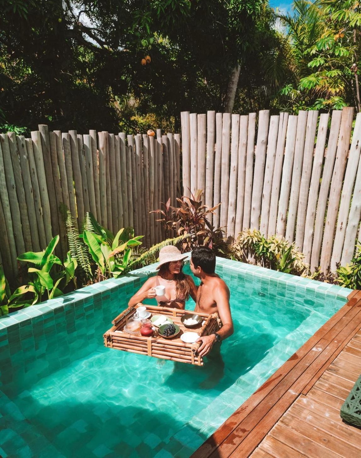 Laus Bangalos Experience - Piscina Privativa - Praia De Algodoes - Peninsula De Marau - Bahia Praia dos Algodoes 外观 照片